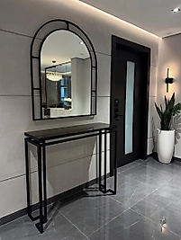 Nore Dresuar & Ayna Takımı Siyah