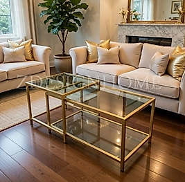 Metal Gold Z02 Orta Sehpa