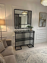 90 Cm  Ayna, 90X30x100 Cm Dresuar ( Raf Füme Cam)