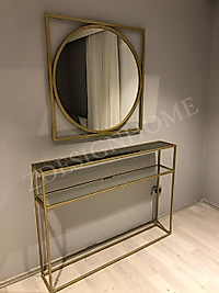 ZDesignHome Gold Dresuar Takım Z44