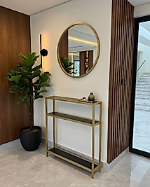 ZDesignHome Gold Dresuar Takım Z157