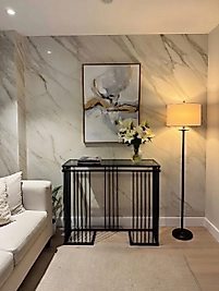 ZDesignHome Dresuar 90x30x100 cm Modern Metal Dresuar