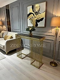 90X30X100 Cm Dresuar  Gold Zdesignhome