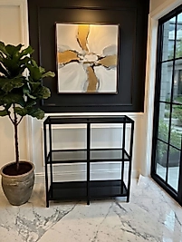 ZDesignHome Dresuar 90x30x95 cm – Modern Metal Dresuar