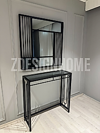 ZDesignHome Siyah Dresuar Takım Z104
