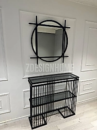 80 Cm Ayna, 90X30x100 Cm Dresuar( Raf Füme Cam)