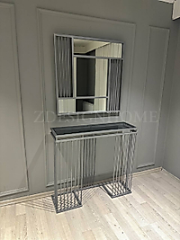 ZDesignHome Gümüş Dresuar Takım Z81