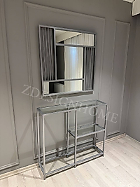 ZDesignHome  Gümüş Dresuar Takım Z85