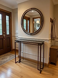 Lumina Dresuar & Ayna Takımı – Eskitme Gold