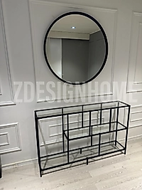 90 CM AYNA, 85X25X120 CM DRESUAR SİYAH Z51