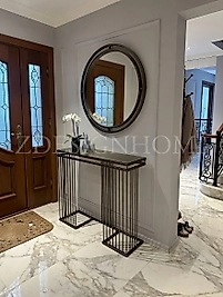 Lumina Dresuar & Ayna Takımı – Eskitme Gold