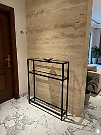 ZDesignHome Dresuar Z03 80x15x100 cm – Modern Metal Dresuar