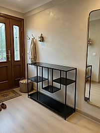 90x30x120 Cm Dresuar | Geniş Metal Dresuar | ZDesignHome