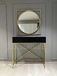 85 CM AYNA , 95X30X100 CM DRESUAR GOLD Z32