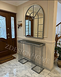 ZDesignHome Gümüş Dresuar Takım Z166