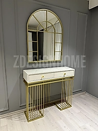 80X100 CM AYNA, 90X30X100 CM DRESUAR GOLD Z02