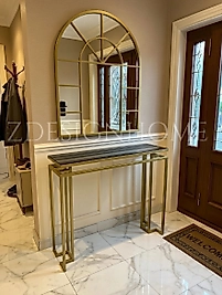 80X100 CM AYNA, 90X30X100 CM DRESUAR GOLD Z-03